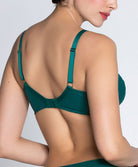 Soutien-gorge armatures grande taille "Bien-être" Lise Charmel Sublime en Dentelle vert princesse ACH6113-VP