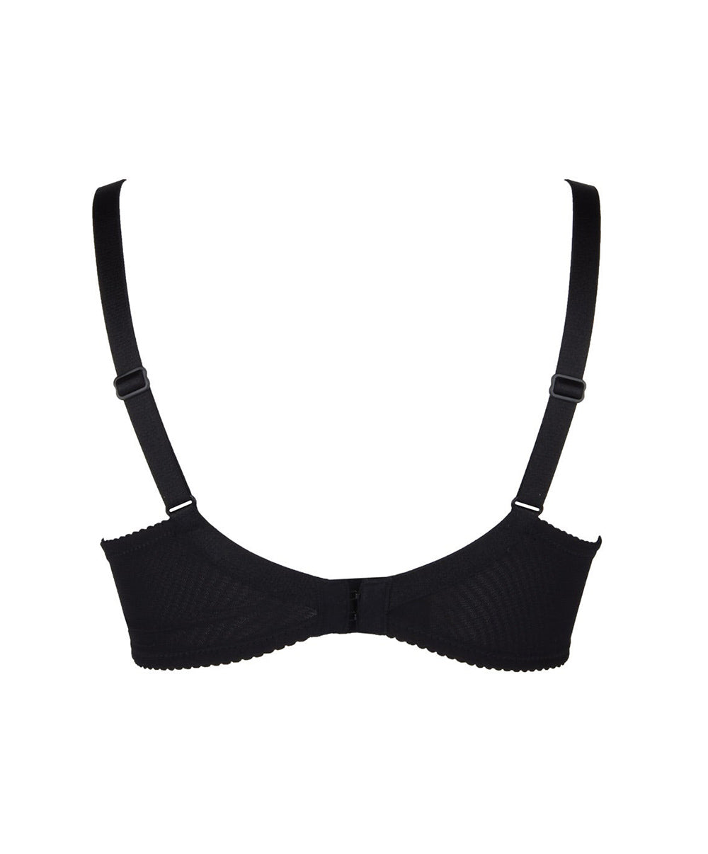 Soutien-gorge armatures grande taille "Bien-être" Lise Charmel Éco Affinité noir ACG6113-NO