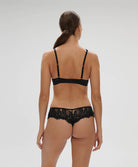 Soutien-gorge décolleté plongeant à armatures Simone Pérèle Mystic noir 1D3309-015