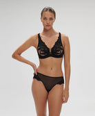 Soutien-gorge décolleté plongeant à armatures Simone Pérèle Mystic noir 1D3309-015