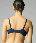 Soutien-gorge bleu marine décolleté plongeant Simone Pérèle Saga marine 15C319-589