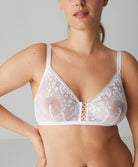 Soutien-gorge armature décolleté plongeant Simone Pérèle Orphée blanc 15S319-011