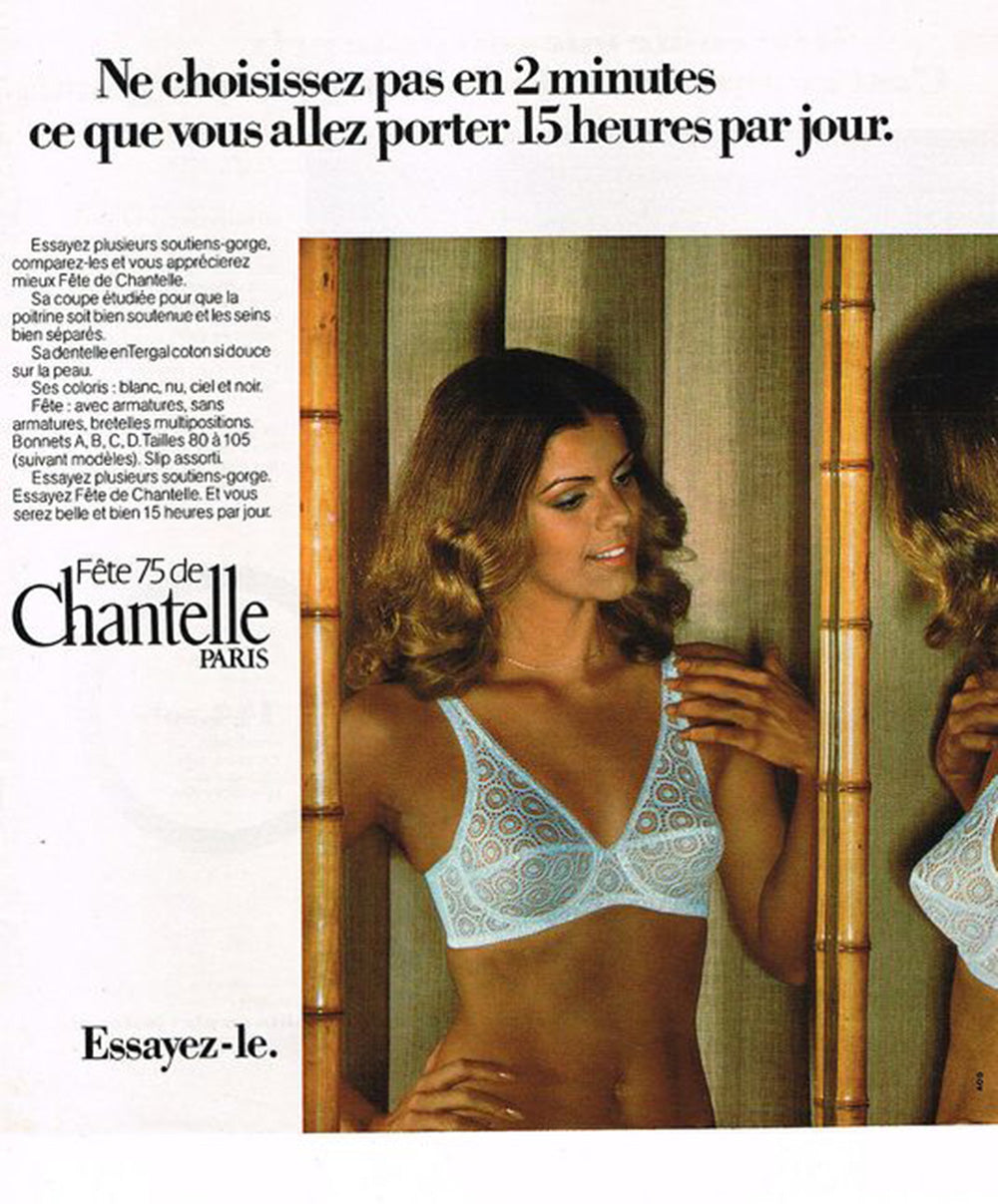 Soutien-gorge armaturé enveloppant Chantelle Fête blanc C19600-010