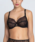 Soutien-gorge armature grande taille bien-être Charme Secret noir Lise Charmel BCJ6133-CN 5