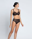 Soutien-gorge armature grande taille bien-être Charme Secret noir Lise Charmel BCJ6133-CN 9
