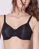 Soutien-gorge emboitant à armatures moulé rigide Simone Pérèle Andora noir 131382-015