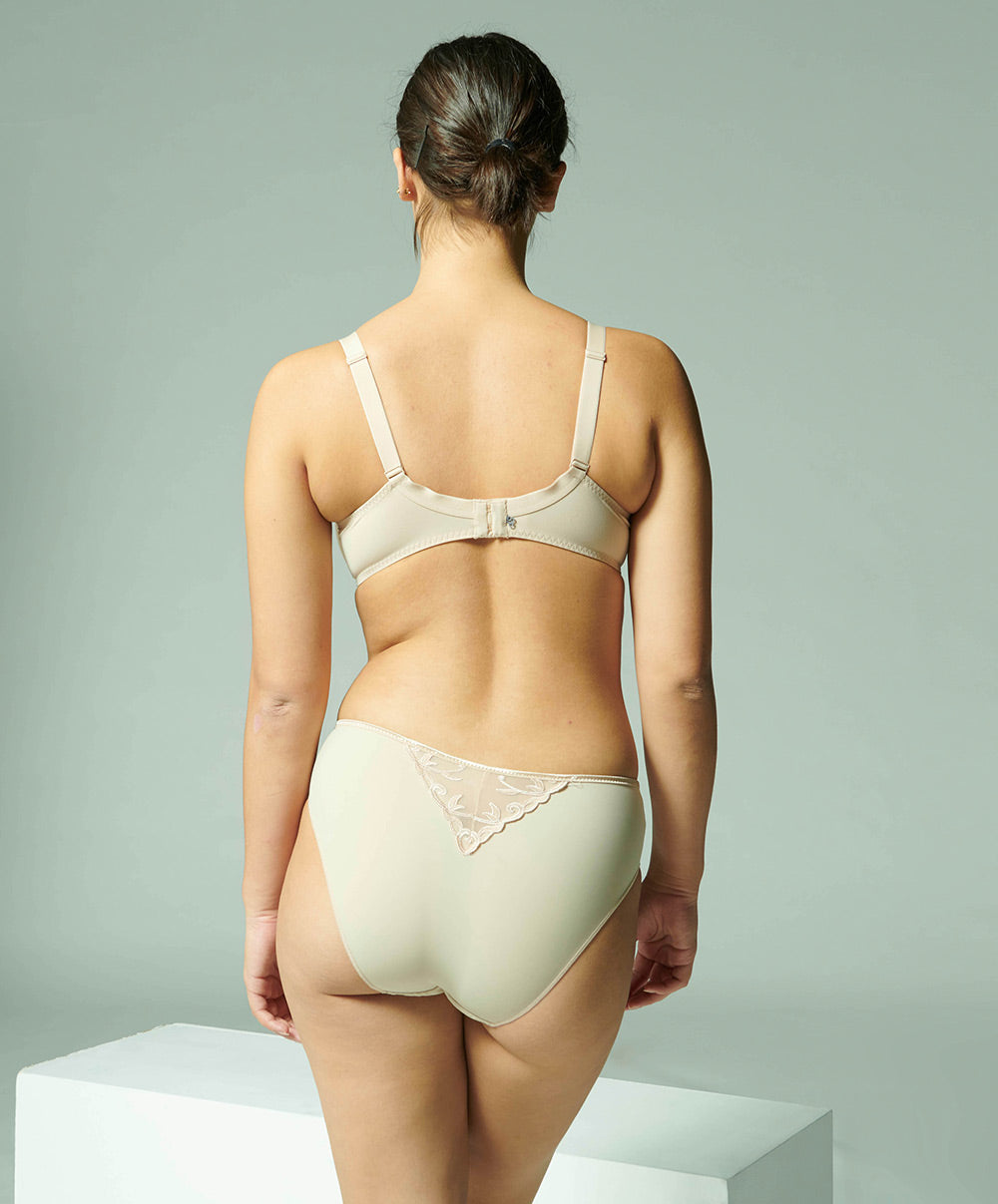 Soutien-gorge armatures moulé rigide Simone Pérèle Andora peau rosée 131382-739