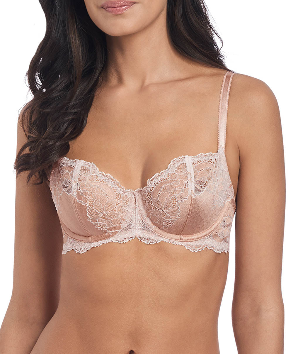 Soutien-gorge armatures Wacoal Lace affair Rose dust WA851256-285