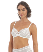 Soutien-gorge armatures couvrant Wacoal Raffine blanc WE148001-WHE