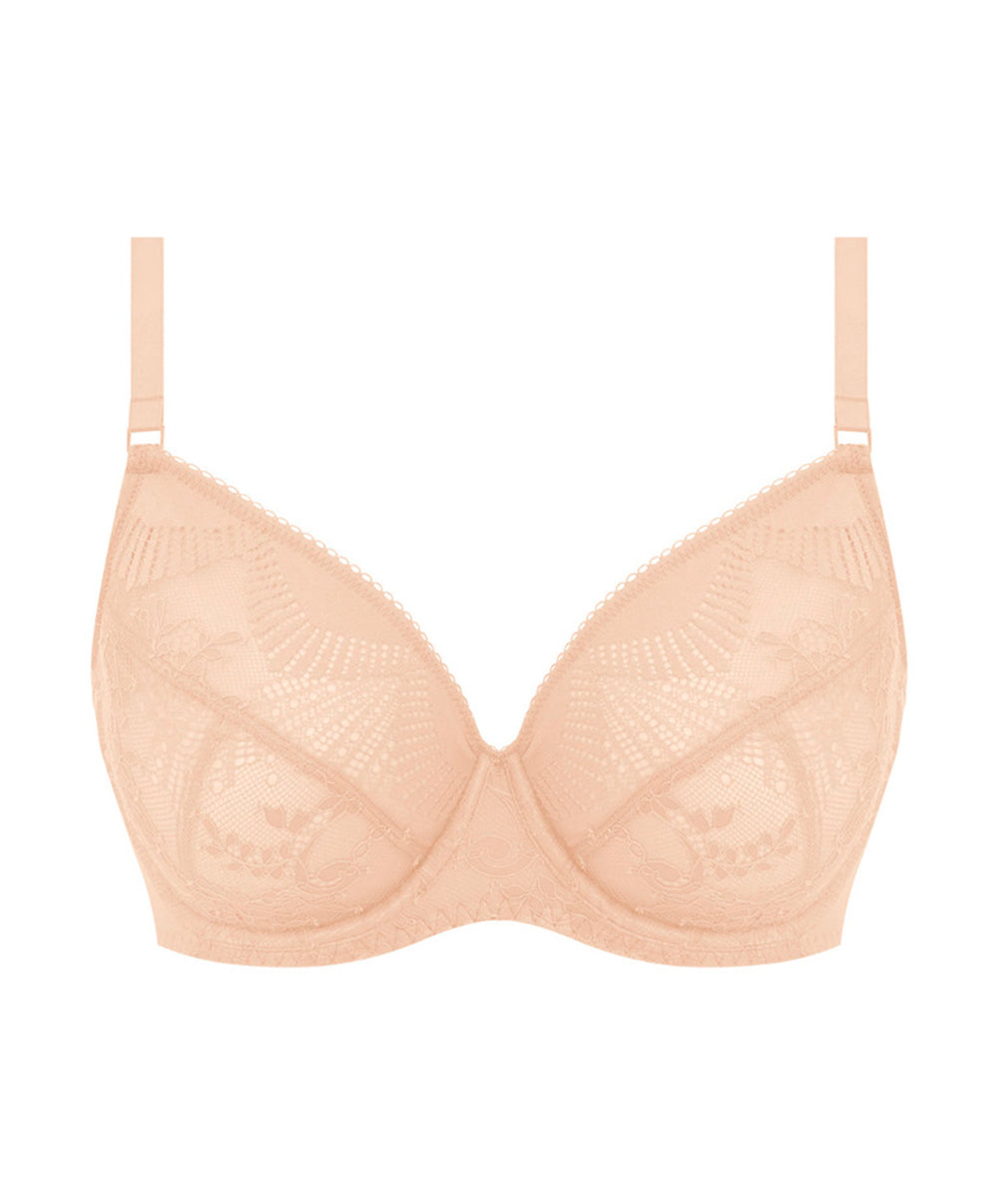 Soutien-gorge armatures couvrant décolleté plongeant Wacoal Sensu Lace champagne WE601201-CHN