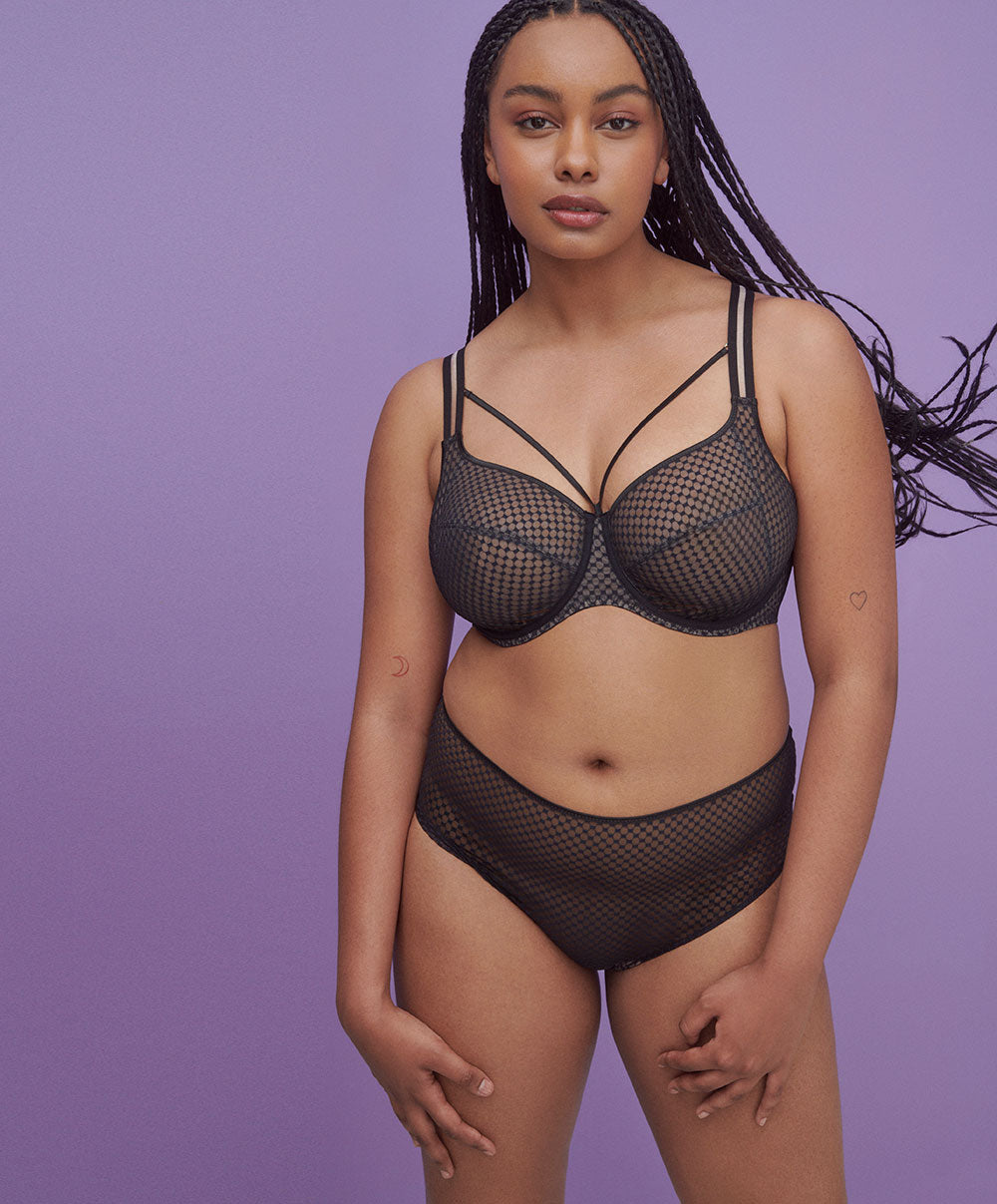 Soutien-gorge armatures emboitant Twist PrimaDonna Glass Beach noir 0142350-ZWA