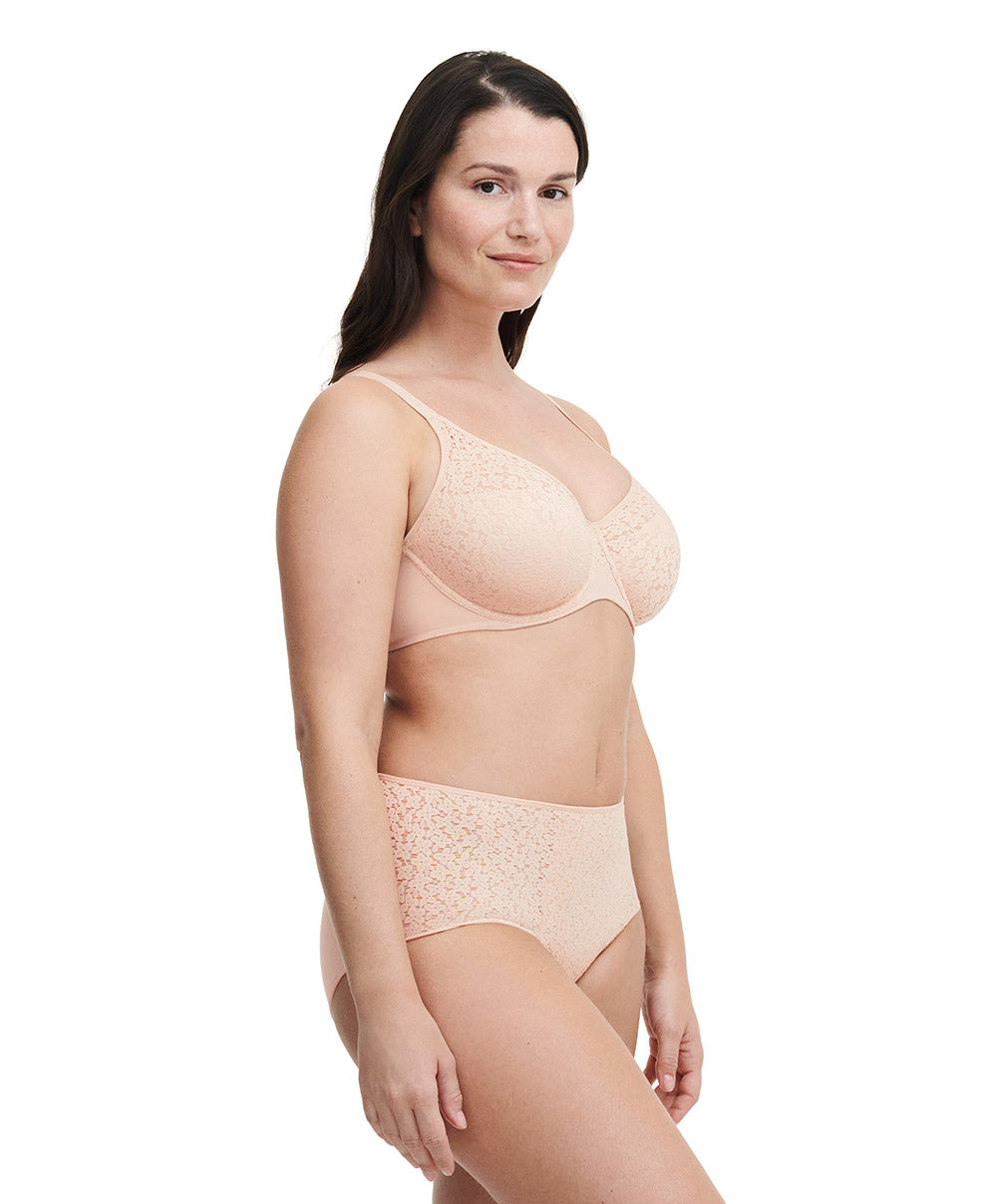 Soutien-gorge armatures enveloppant moulé Chantelle Norah beige doré C13F10-01N