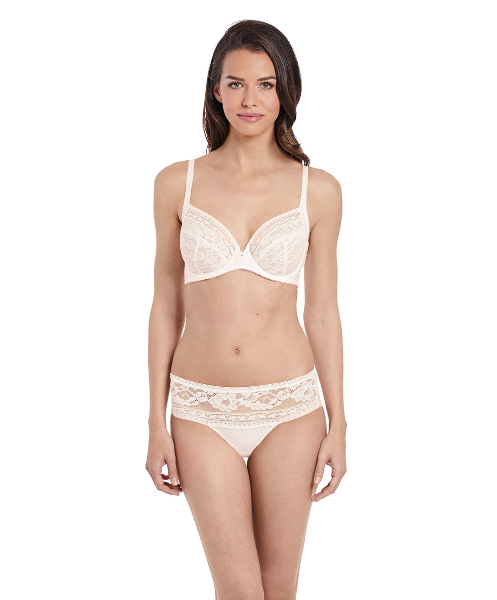 Soutien-gorge armatures grand maintien Eternal Wacoal White Jasmine