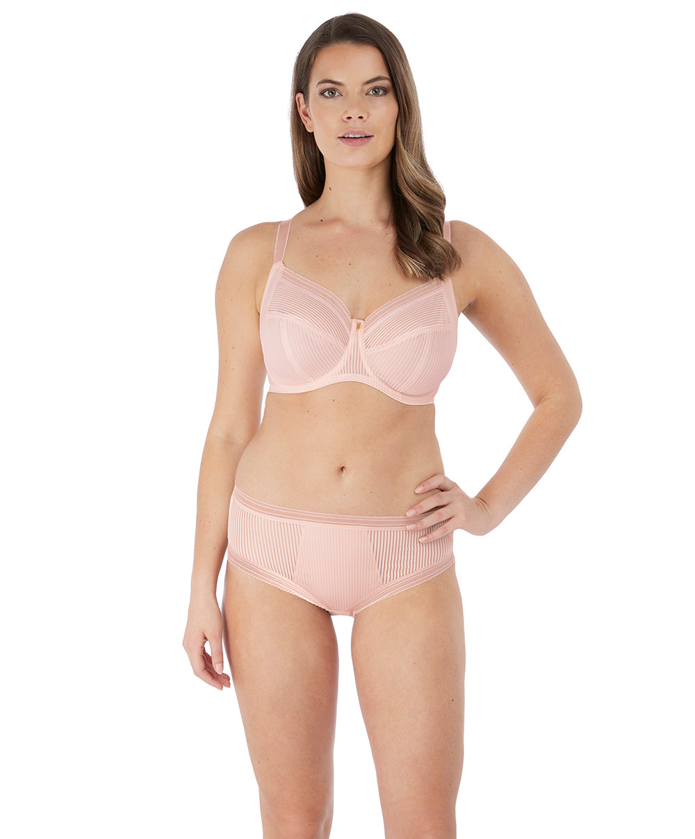 Soutien-gorge couvrant grande taille à armatures renforts latéraux Fantasie Fusion blush FL3091-BLH