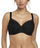 Soutien-gorge couvrant grande taille à armatures renforts latéraux Fantasie Fusion noir FL3091-BLK