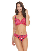Soutien-gorge armature plongeant Hot House Freya Raspberry fashion