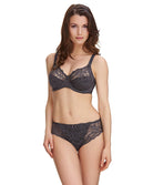 Soutien-gorge armatures renforts lateraux Jacqueline Lace Fantasie Anthracite