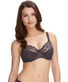 Soutien-gorge armatures renforts lateraux Jacqueline Lace Fantasie Anthracite