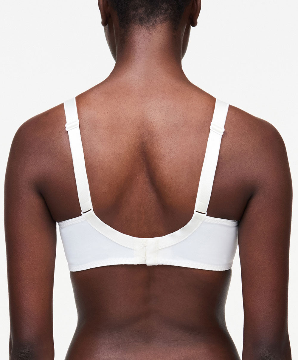 Soutien-gorge armatures très enveloppant Chantelle Bold Curve ivoire multicolore C13M10-0EN