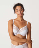 Soutien-gorge armatures très enveloppant Chantelle Instants blanc C13A10-010
