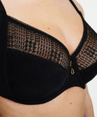 Soutien-gorge armatures grande taille Chantelle Intrigue noir C13WMU-011
