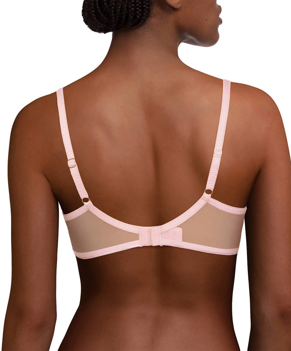 Soutien-gorge armatures couvrant Chantelle Champs Elysées rose perle C26010-046
