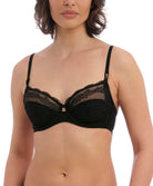 Soutien-gorge balconnet à armatures Wacoal Ravissant noir WE600506-BLK