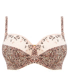 Soutien-gorge panthère balconnet à armatures grande taille Fantasie Lindsey leopard FL102501-LED