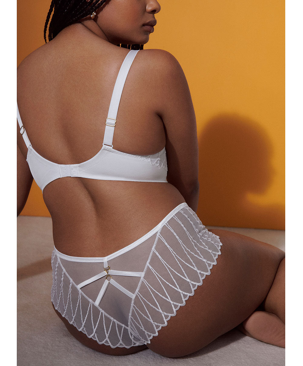 Soutien-gorge balconnet coupe tulipe PrimaDonna Arthill blanc 0163364-WIT