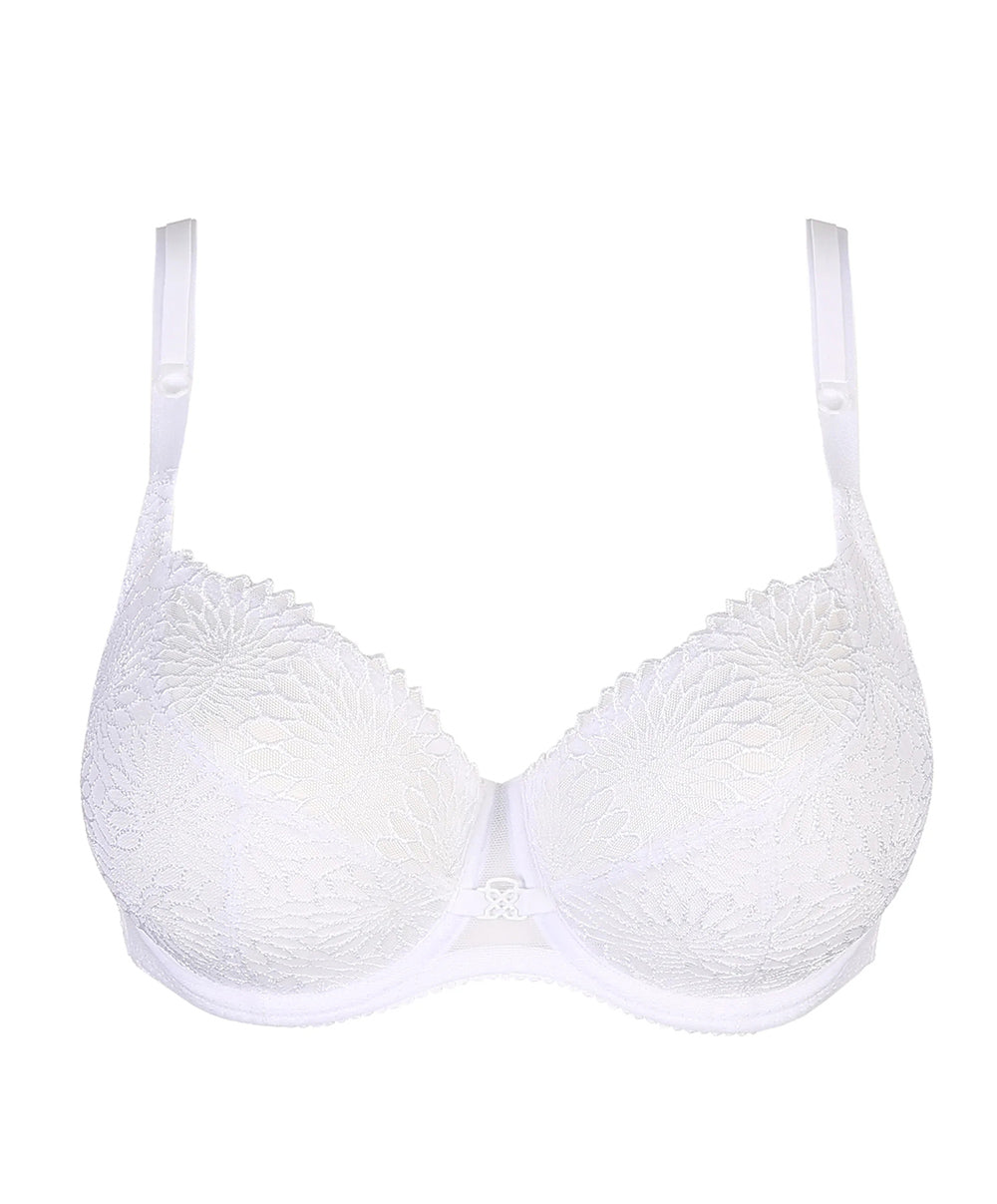 Soutien-gorge balconnet coupe tulipe PrimaDonna Sophora blanc 0163184-0163185-WIT