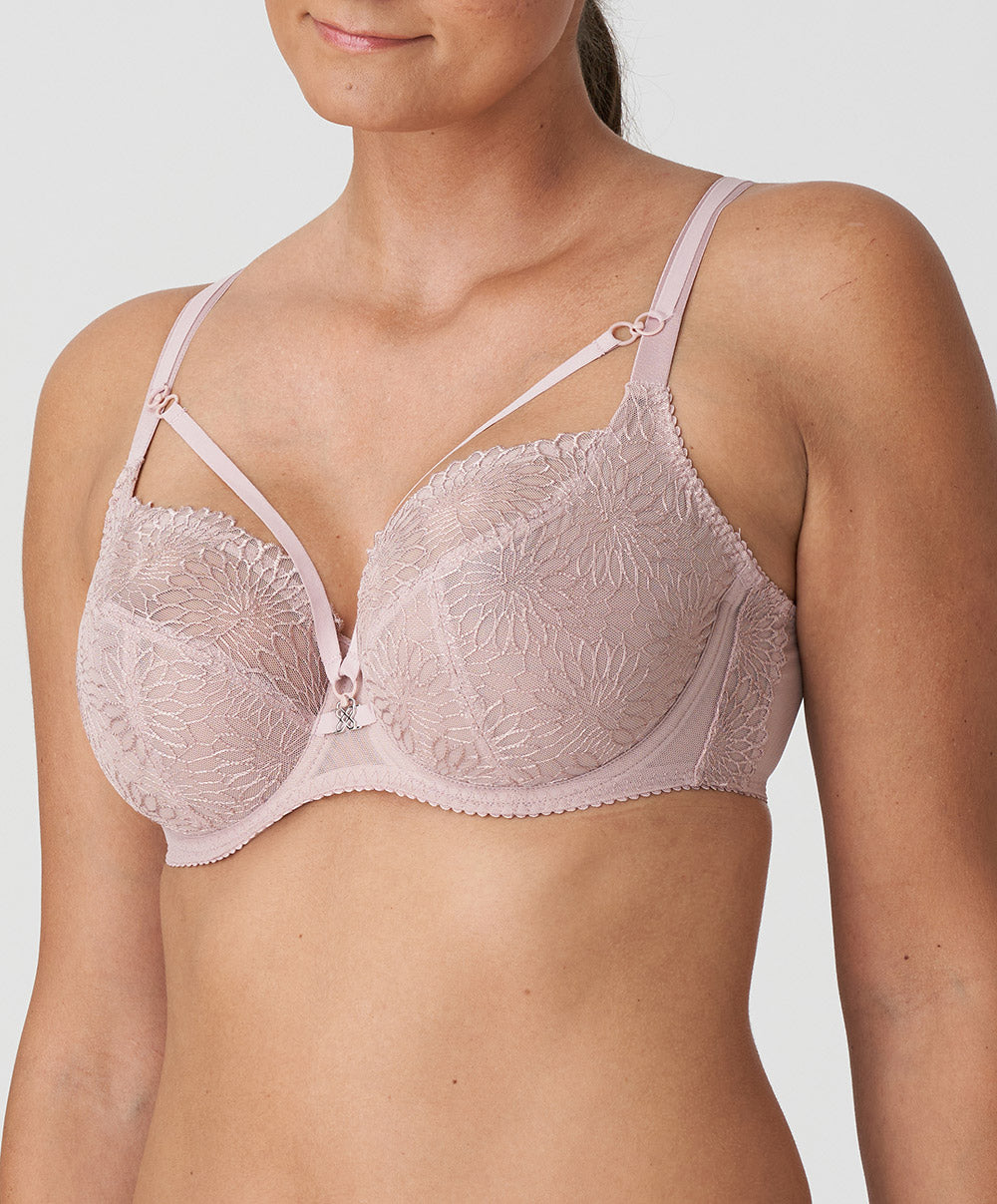 Soutien-gorge balconnet coupe tulipe PrimaDonna Sophora bois de rose 0163184-0163185-BDS