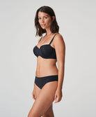 Soutien-gorge balconnet grande taille rembourré lisse invisible à armatures PrimaDonna Figuras charbon 0263252-CHB