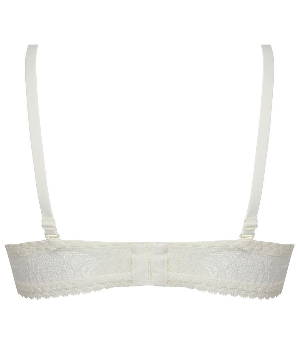 Soutien-gorge bandeau bretelles amovibles Antigel de Lise Charmel Atelier Séduction écru nacre ECH5657-EN