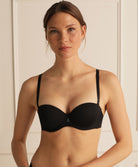 Soutien-gorge bandeau bretelles amovibles Antigel de Lise Charmel Culte Beauté noir ECH5666-NO