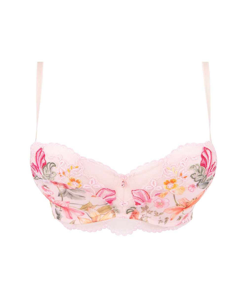 Soutien-gorge bandeau bretelles amovibles Lise Charmel Désir en Fleur multicolore ACG5685-FS