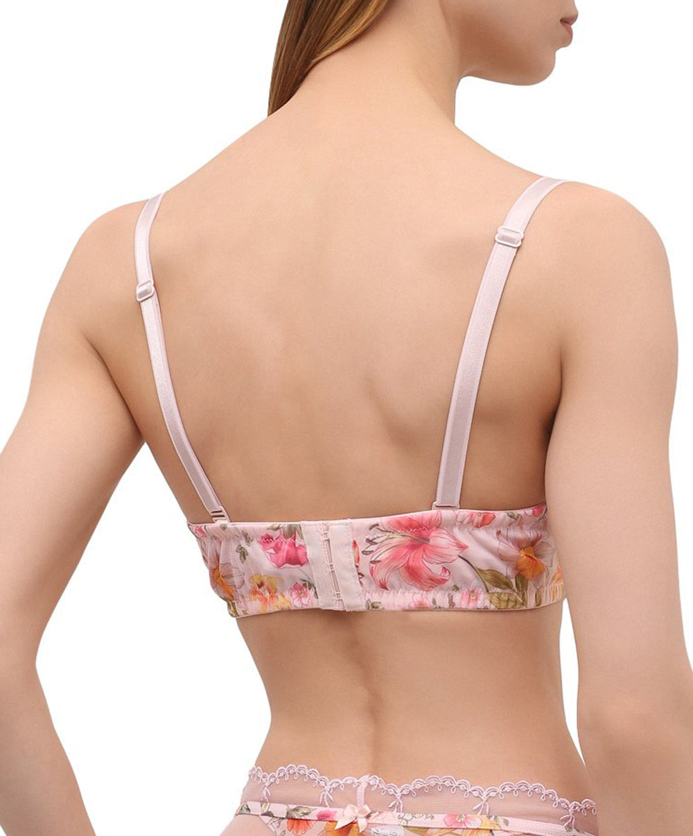 Soutien-gorge bandeau bretelles amovibles Lise Charmel Désir en Fleur multicolore ACG5685-FS