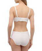 Soutien-gorge bandeau bretelles amovibles Lise Charmel Orchidée beauté Ecru nacre ACG5662-EN