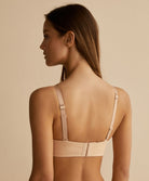 Soutien-gorge bandeau bretelles amovibles grande taille Antigel de Lise Charmel Culte Beauté skin rosé FCH5666-SR