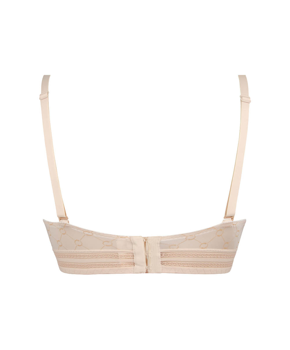 Soutien-gorge bandeau coque Antigel de Lise Charmel Bijou du jour Nude ECH5632-NB