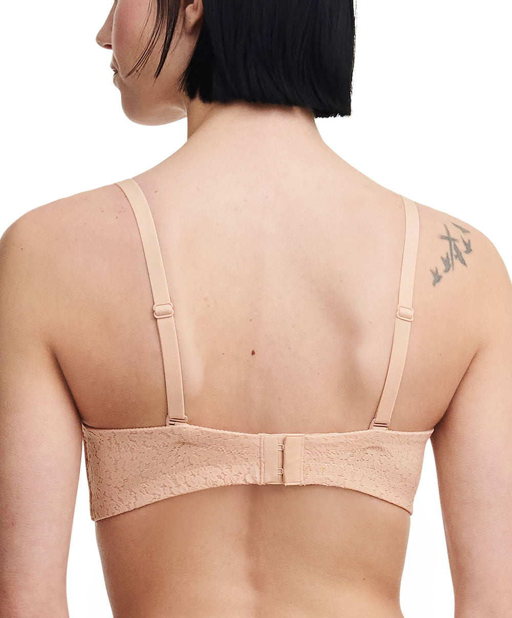 Soutien-gorge bandeau coque Chantelle Norah beige doré C13F50-01N