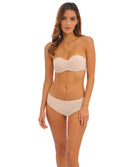 Soutien-gorge bandeau moulé bretelles amovibles invisible Wacoal Accord frappe nude WE600415-FRP