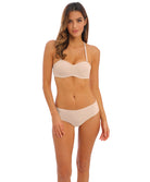 Soutien-gorge bandeau moulé bretelles amovibles invisible Wacoal Accord frappe nude WE600415-FRP