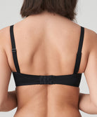 Soutien-gorge bandeau moulé lisse bretelles amovibles invisible à armatures PrimaDonna Satin noir 0161331-ZWA