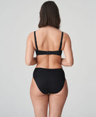Soutien-gorge bandeau moulé lisse bretelles amovibles invisible à armatures PrimaDonna Satin noir 0161331-ZWA
