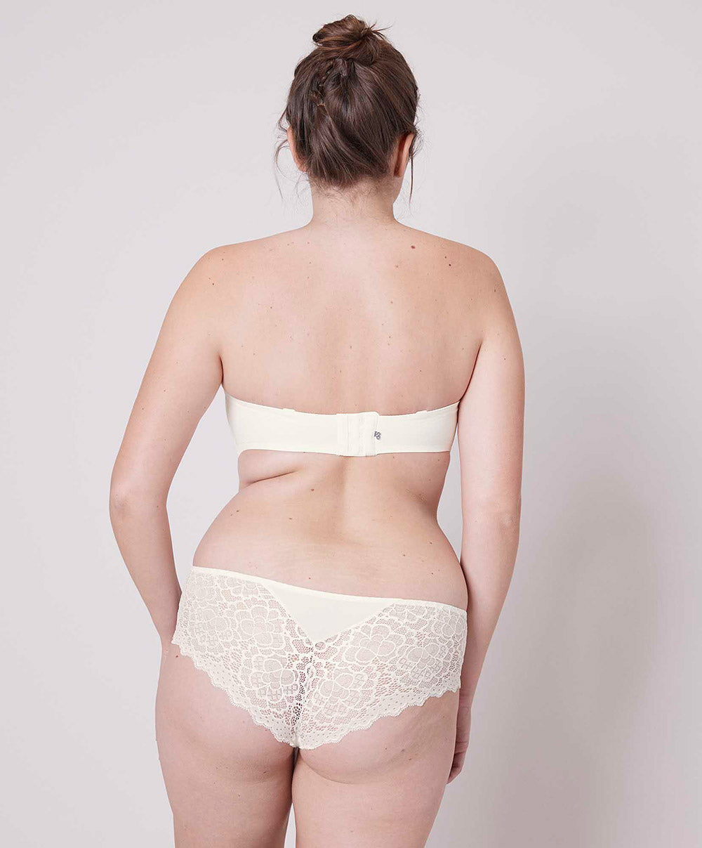 Soutien-gorge bandeau sans bretelles moulé spacer Simone Pérèle Caresse naturel 12A300-030