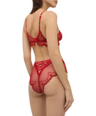 Soutien-gorge bandeau souple Lise Charmel Tellement glamour Rubis ACH5904-SR