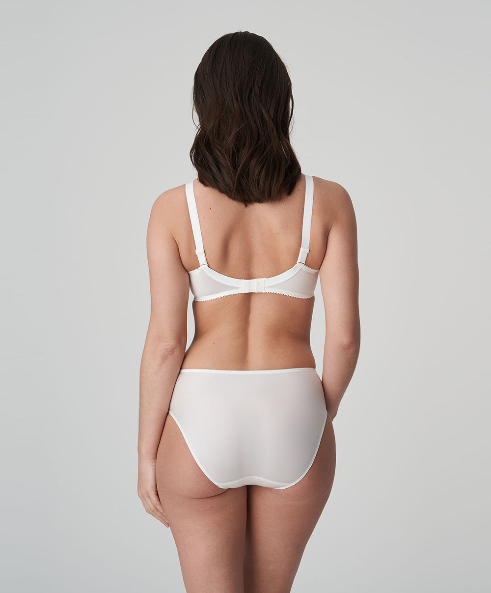 Soutien-gorge bonnets moulés lisses à armatures invisible PrimaDonna Satin noir 0161330-NAT