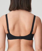 Soutien-gorge bonnets moulés lisses à armatures invisible PrimaDonna Satin noir 0161330-ZWA