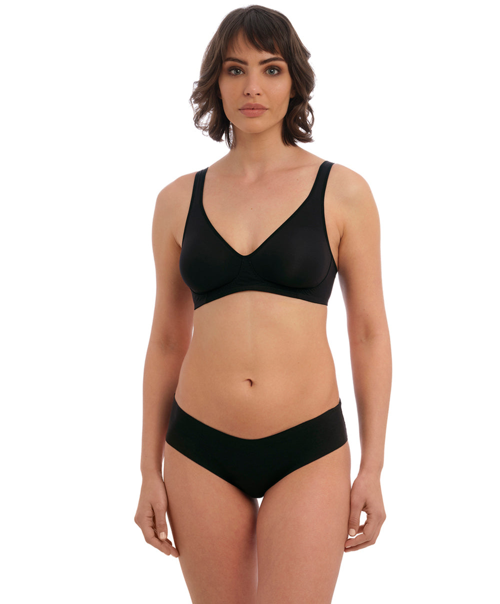 Soutien-gorge bralette sans armatures Wacoal Accord noir WE600413-BLK