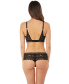 Soutien-gorge bralette sans armatures Wacoal Raffine noir WE148008-BLK